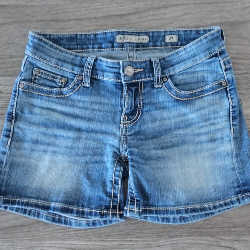 BKE Stella Low Rise Stretch Jean Shorts - Women's 27 - NWOT
